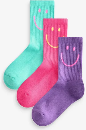 Next Chaussettes de cheville à semelle coussinée en coton riche 3 PackUK 9-12 Jnr