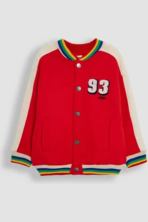 JoJo Maman Bébé Letterman Jacket128134cm