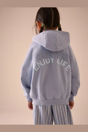 Next 100% Cotton Zip Through Hoodie (3-16yrs)10 ans (140cm)