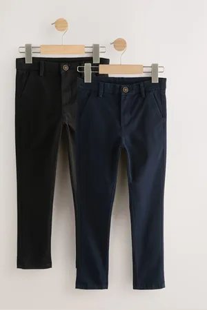 Next Stretch Chino Trousers 2 Pack (3-17yrs)166168cm