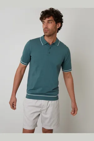 Threadbare Polo en maille à manches courteslarge