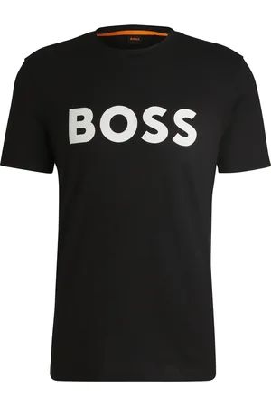 HUGO BOSS Large Logo Graphic 100% Cotton T-ShirtXXL