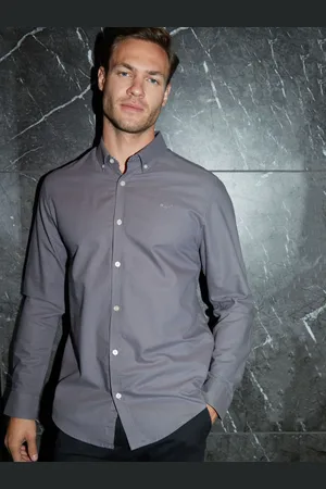 Threadbare 100% Coton Oxford Manches longues ChemisesS