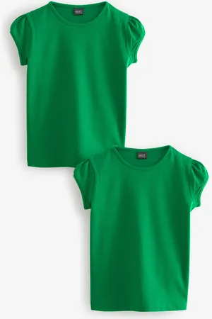 Next T-shirt à manches bouffantes en coton 100% 2 Pack (3-16ans)12 ans (152cm)