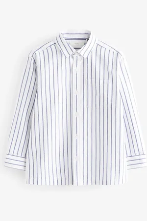 Next Relaxed Fit Long Sleeve 100% Cotton Oxford Shirt (3-16yrs)14 ans (164cm)