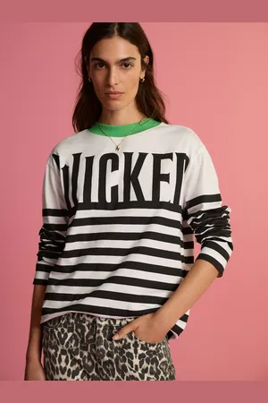 Next Wicked Long Sleeve Stripe Graphic 100% Cotton T-Shirt50