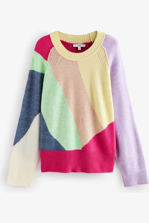 Next Seam Detail Crew Neck Jumper with Woolxlarge