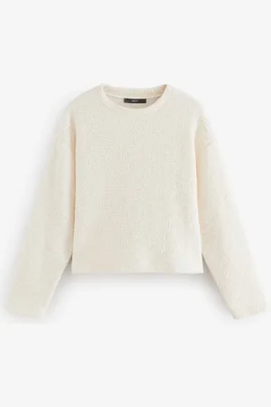 Next Textured Boucle Heavyweight Crew Neck JumperXXL