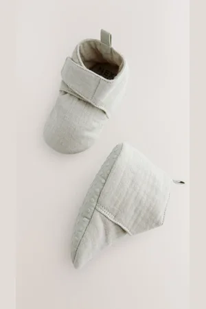 Next Chaussures en mousseline Fermeture par contact Bébé (0-2mois)50cm