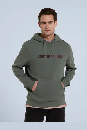 Animale Mens Driver Logo 100% Cotton Sweat-shirt à capucheM