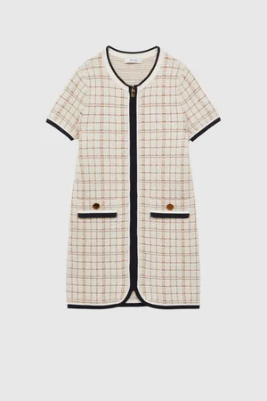 Reiss Robe Mila à manches courtes en sergé6 - 7 ans (116 - 122cm)