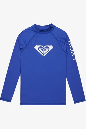 Roxy Wholehearted Long Sleeve Logo Rash Vest158164cm