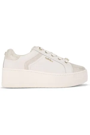 Carvela Cream Perenne Trainers
