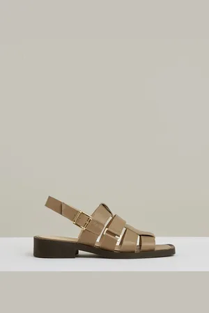 Reiss Marlie Leather Fisherman Sandalseu37