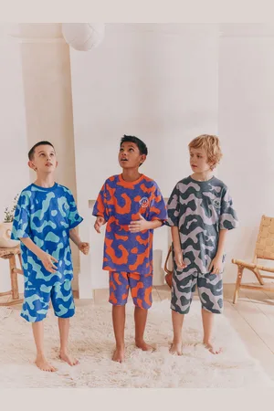 Next 100Pyjama court en coton % 3 Lot (3-16ans)146152cm