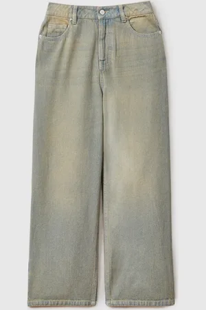 Reiss Lizzie Acid Wash Ample Jeans13 - 14 ans (158 - 164cm)