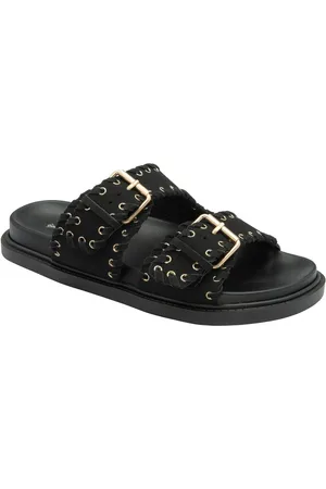 Dunlop Twin Strap Buckle Footbed Sandalseu39