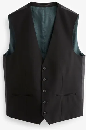 Next Gilet de costume texturé50 Long (UK 40 L)
