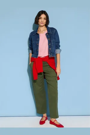 Baukjen Pantalon cargo Edith vert42