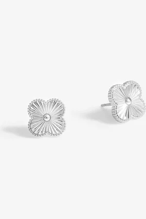 Jon Richard Dimaond Cut Stud Earringsun