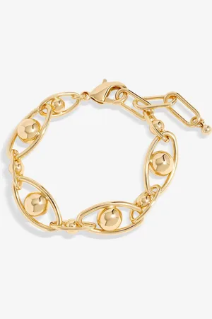 Jon Richard Polished Orb Chain Braceletun