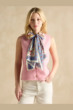 Joules Longue foulard en soie imprimé Windsorun