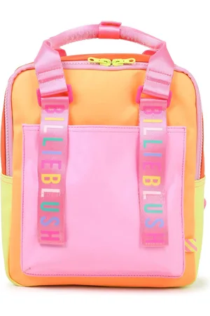Billieblush Pink Logo Colour Block Backpackun