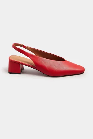 Long Tall Sally Slingback Mid Block Shoes10