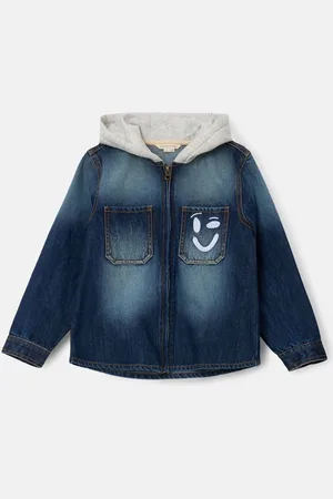 Angel & Rocket Smile Denim Surchemise avec capuche140146cm