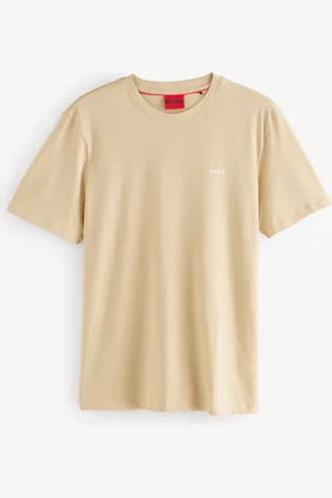 HUGO BOSS 100% Cotton Logo T-ShirtTrès grand