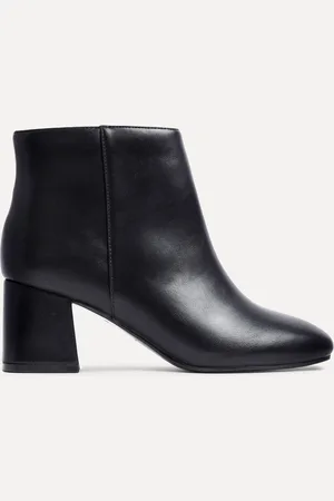 Linzi Alba Coupe large Block Heeled Ankle Bottes