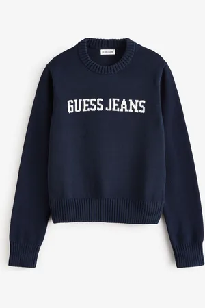 Guess 100% Coton Logo Knit PullL