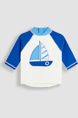 JoJo Maman Bébé Appliqué Sun Protection Rash Vest7480cm