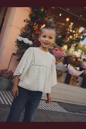 Next 100% Coton Broderie Chemisiers (3-16ans)9 ans (134cm)