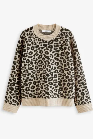 Next Seam Detail Crew Neck Jumper with WoolXS Tall