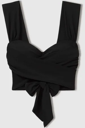 Reiss Haut de bikini Cristina coupe croisée44