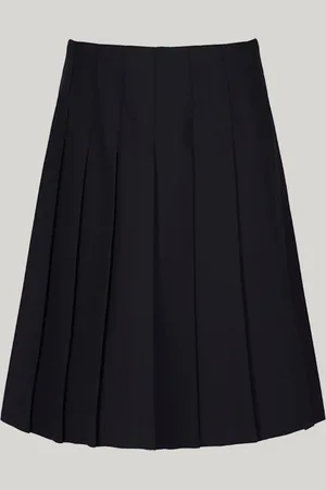 Trutex Jupe scolaire Navy 18" Stitch Down Permanent Pleats (10-17 ans)15 ans (170cm)