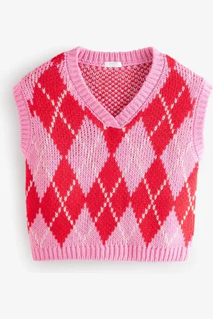 Next Argyle Knitted Tank (3-16yrs)9 ans (134cm)