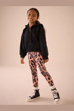 Next Half Zip Hoodie And Animal Sports Leggings Set (3-16yrs)6 ans (116cm)