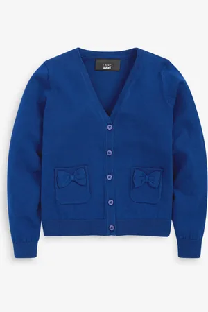 Next Cotton Rich Naud Pocket School Cardigan (3-16yrs)7 ans (122cm)