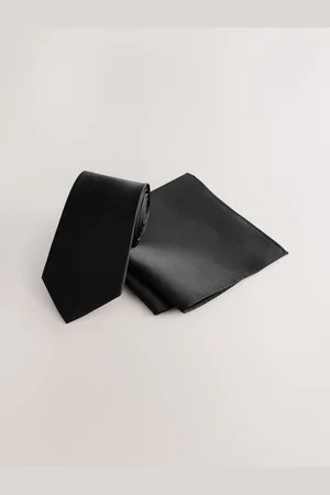 Next Cravate de soie et ensemble de place de pocheTAILLE UNIQUE