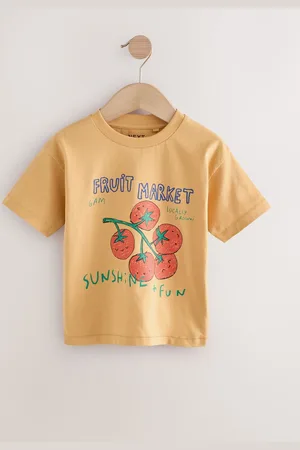 Next 100% Cotton Short Sleeve Graphic Print T-Shirt (3mths-8yrs)3 - 4 ans (98 - 104cm)