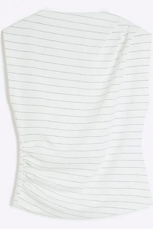 River Island Drape Col montant Top44