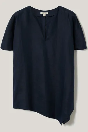 Jigsaw 100% Lin Relaxed Top34