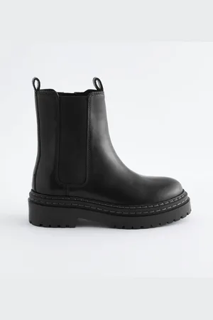Next Bottes Chelsea épaisses en cuir