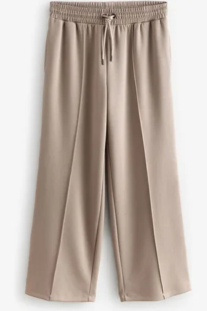 Next Slinky Wide Leg Corduroy Side Stripe Track TrousersGrand