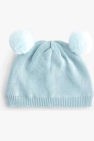 Next Chapeau double pompon tricoté pour bébé (0mths-2yrs)10 - Mois 18 (76 - 86cm)