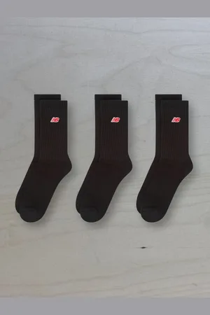 New Balance NB Patch Logo Col rond Chaussettes 3 LotS