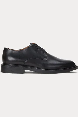 Ralph Lauren Asher Burnished Leather Derby Shoe