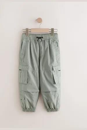 Next 100% Cotton Wide Tapered Cargo Trousers (3-16yrs)4 ans (104cm)